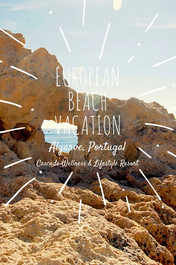 Looking for the perfect European beach getaway? Stay at our favorite - Cascade Spa and Lifestyle Resort, on one of the most beautiful beaches in Algarve, Portugal. Discover the surrounding beaches for some of the most beautiful beaches in Europe! #Algarve #Portugal #BeachVacation #CascadeResort #LagosPortugal #AlgarveBeaches #BestEuropeanBEaches