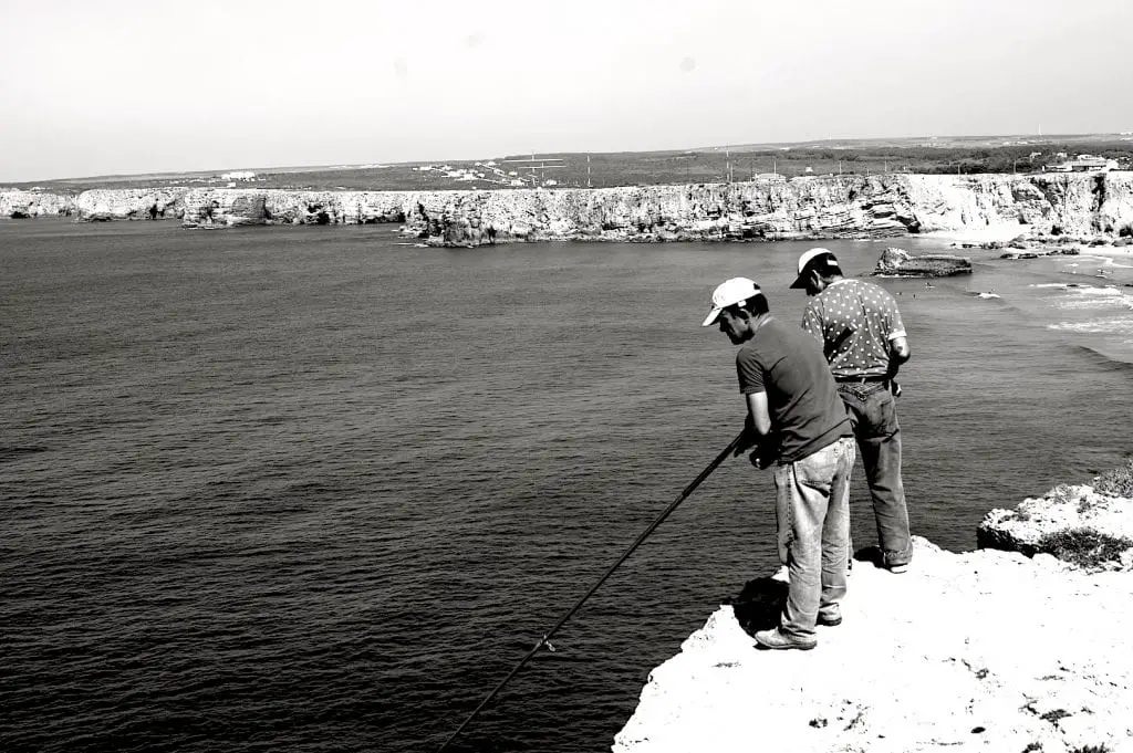 Fishermen at Sagres, Portugal