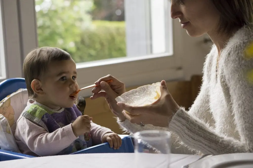 Baby Eating