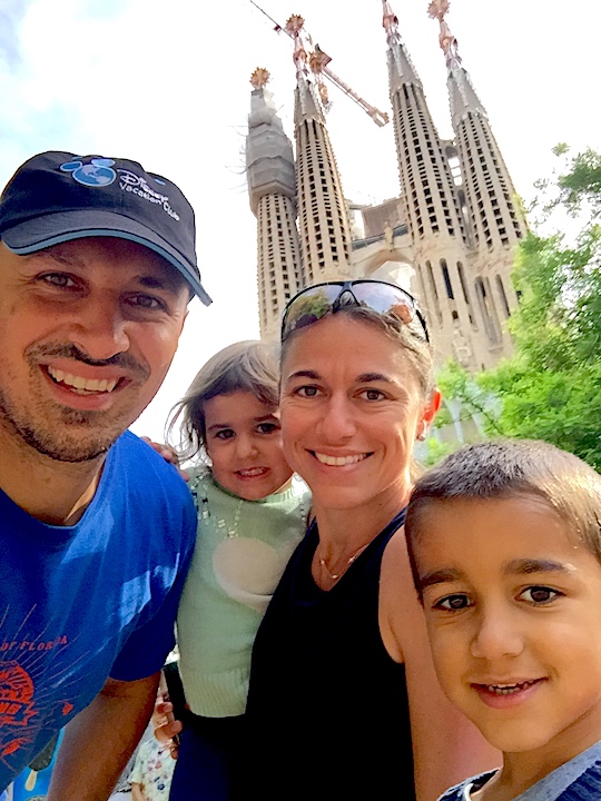 Barcelona Family Shot
