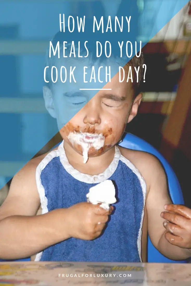 How many meals do you cook each day? Life with kids is hard enough, give yourself a break and have everyone eat the same meal at night!
