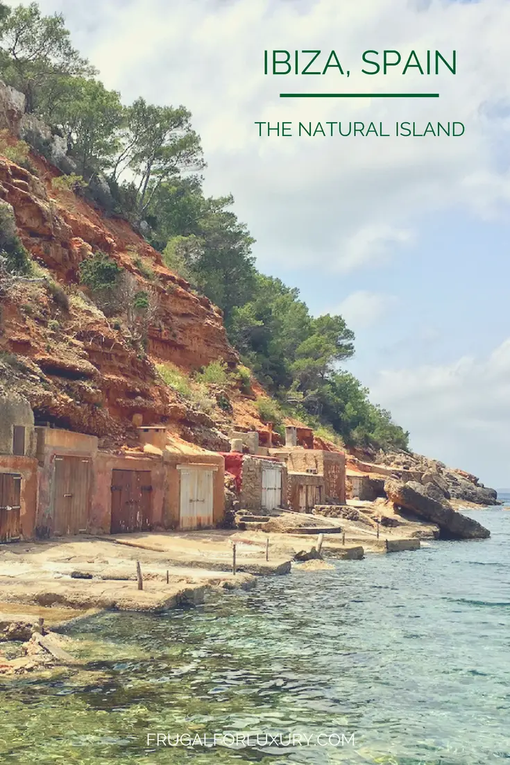 Ibiza, Spain. Our favorite beaches and the unexpected natural beauty of this island! #Ibiza #Spain #VisitIbiza #VisitSpain #NaturalIsland #MediterraneanCruise #PortOfCall