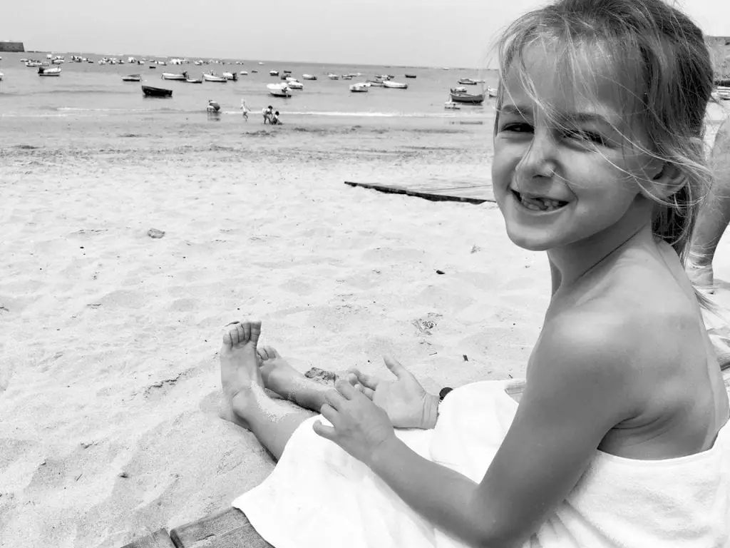 Kid at Cadiz BEach