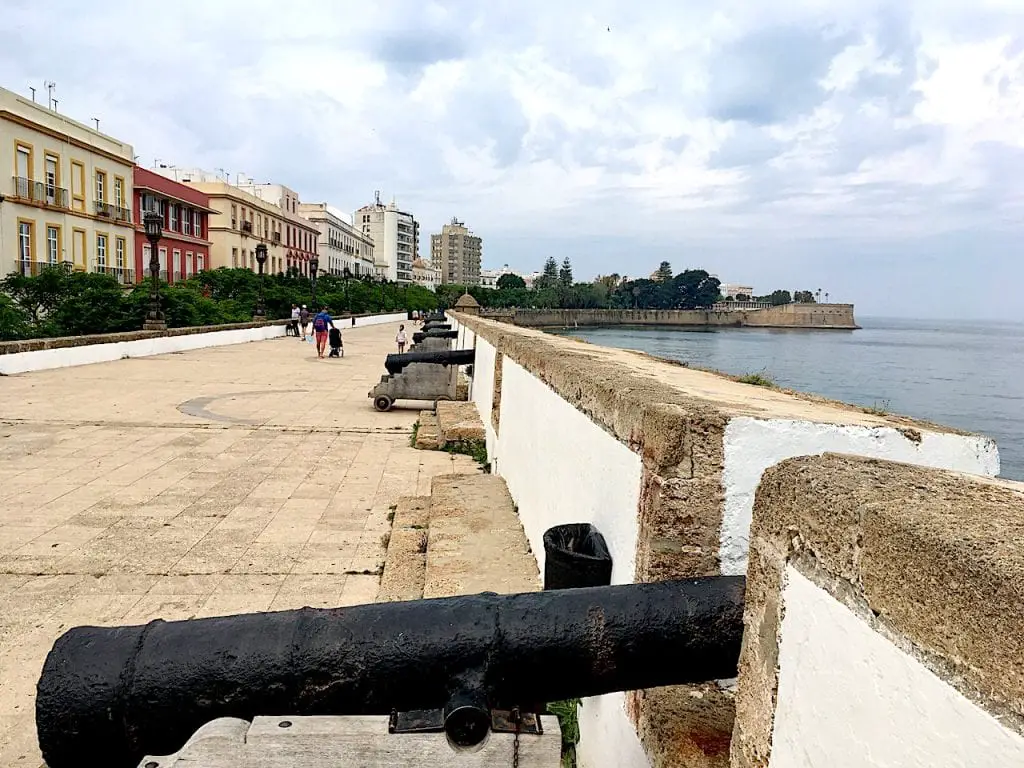 Top of Cadiz Wall