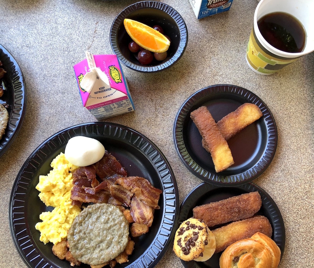 Discovery Cove Breakfast