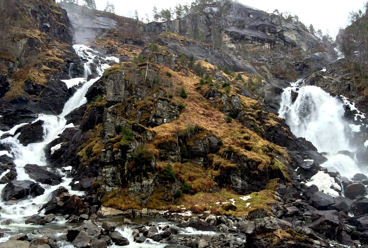 Double Waterfalls Norway