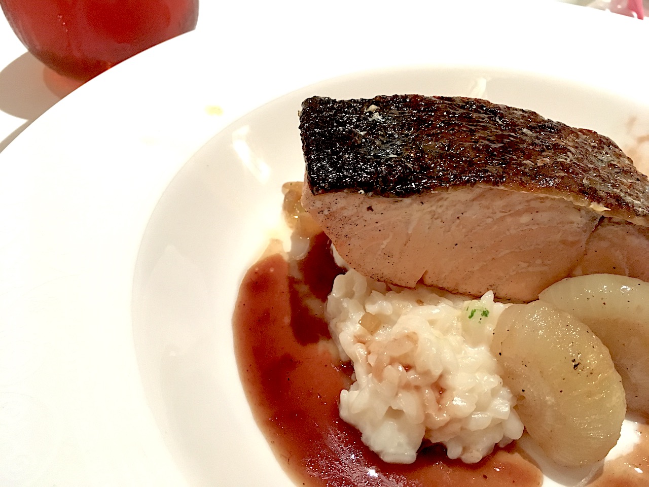 Salmon dish from Palo on board the Disney cruise ships is to die for!
