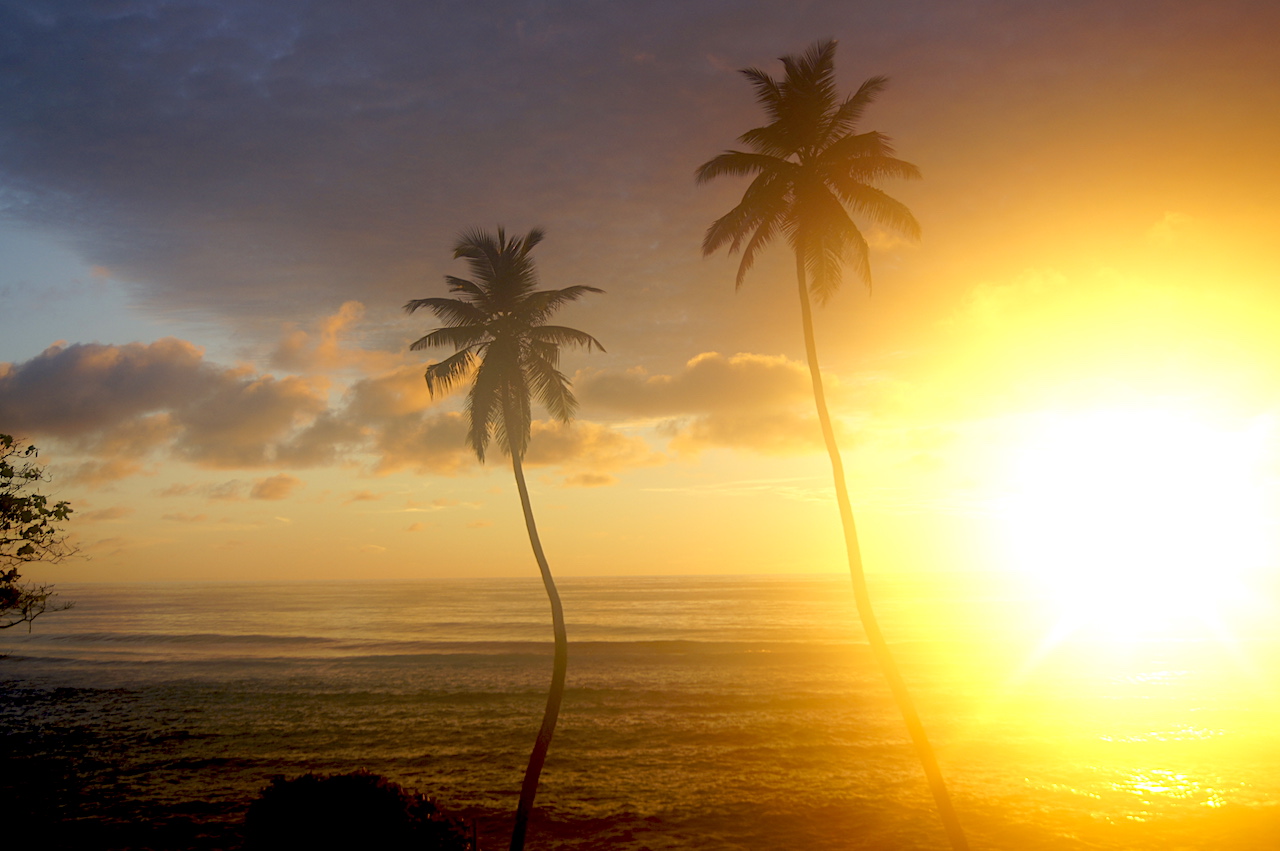 Sunrise on Mahé, Seychelles. #Sunsets #Mahe #Seychelles #PetitePoliceBeach #MaheBeach #SeychellesBeach