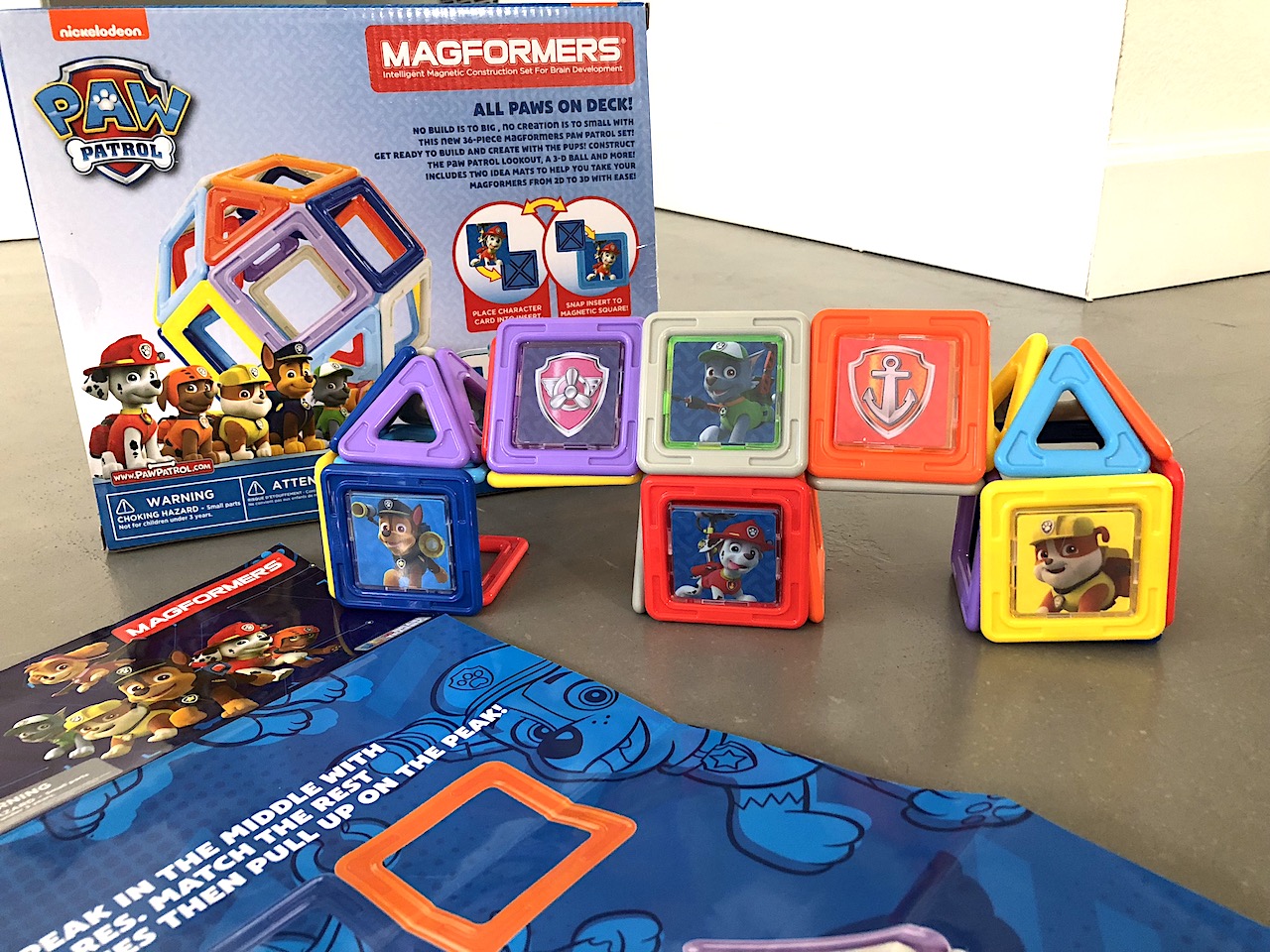 Paw Patrol Magformers - Best STEM toy for children of all ages #Magformers #STEM #STEMToys #BestToy #AwardWinning