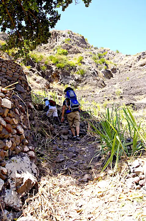 Visiting Cape Verde and trekking on Santo Antao with a guide #CapeVerde #Trekking #AdventureTravel