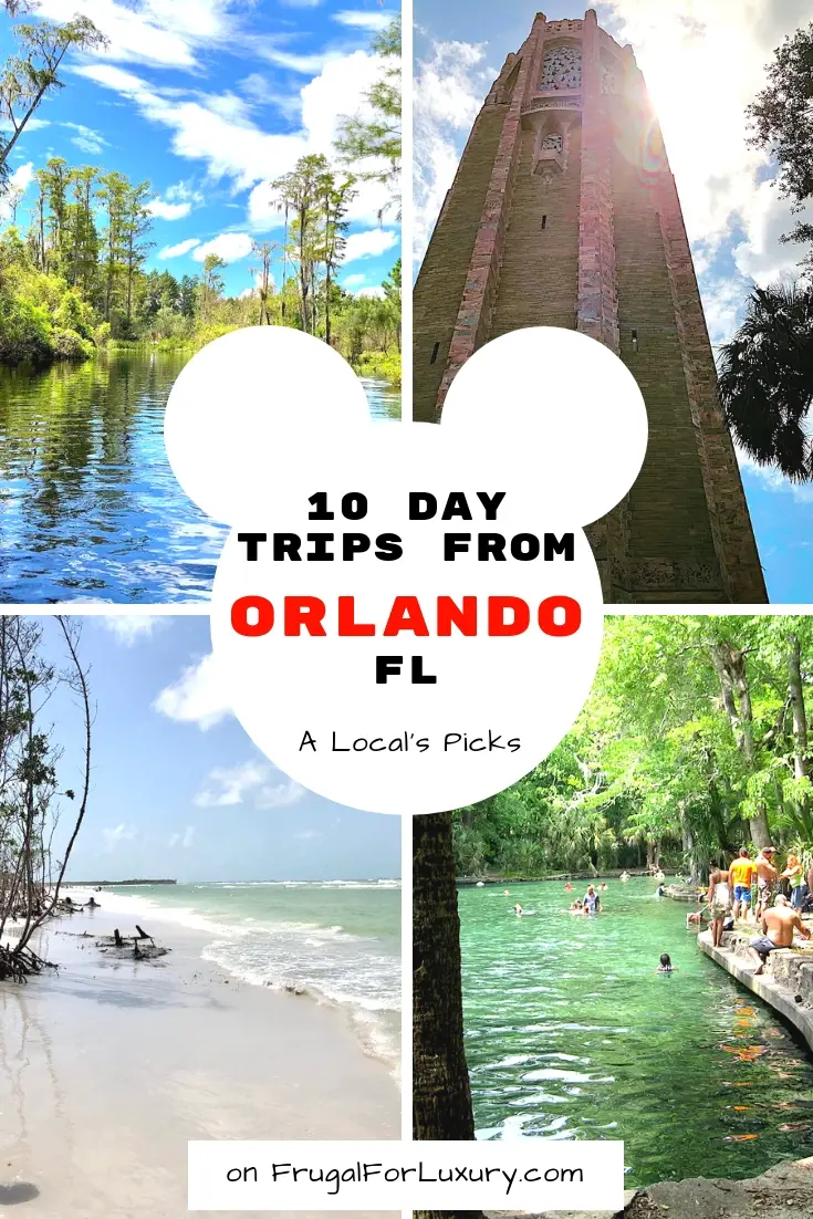 10 Day Trips from Orlando, FL #Orlando #VisitOrlando #OrlandoDayTrips #DayTrips #OrlandoFun #TripsAroundOrlando #ThingstoDoinOrlando