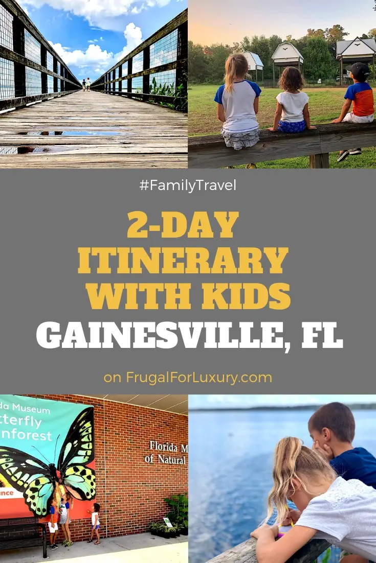 2-day itinerary for families in Gainesville, FL #gainesville #florida #tourofflorida #alachuacounty #gainesvilleFL #universityofflorida #UF #gogators #Gainesvillewithkids #gainesvilleitinerary 