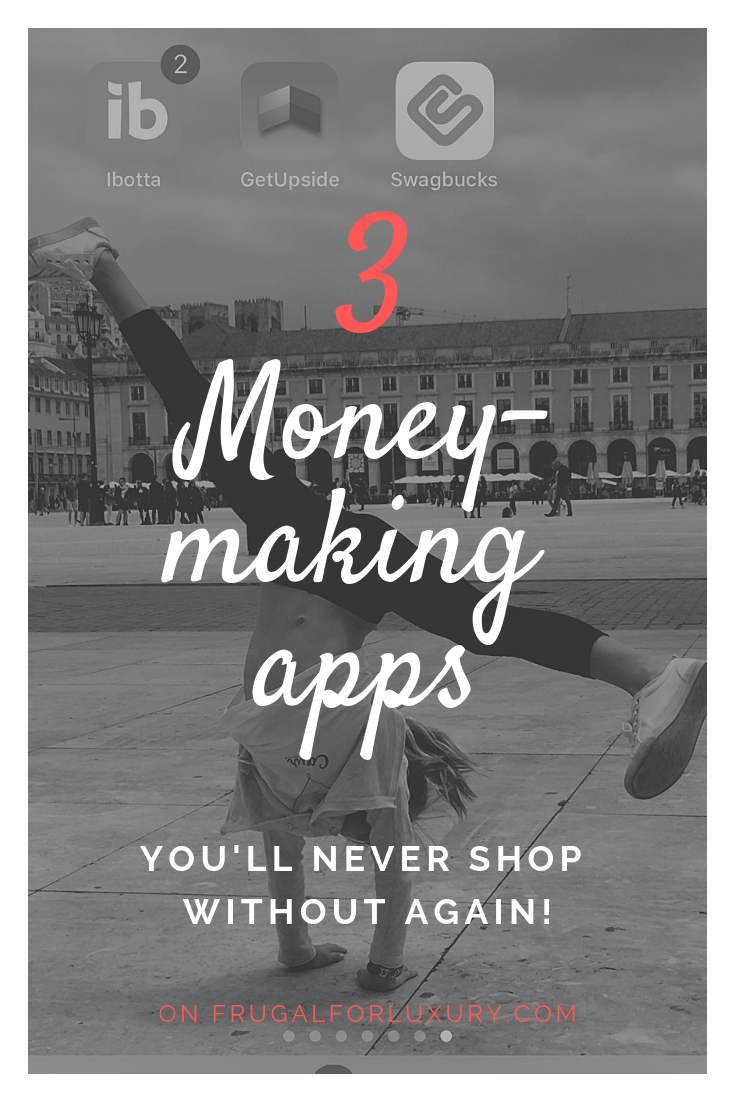 3 Money-Making Apps #frugalliving #savemoney #makemoney #passiveincome #shoppingapps #moneymakingapps 
