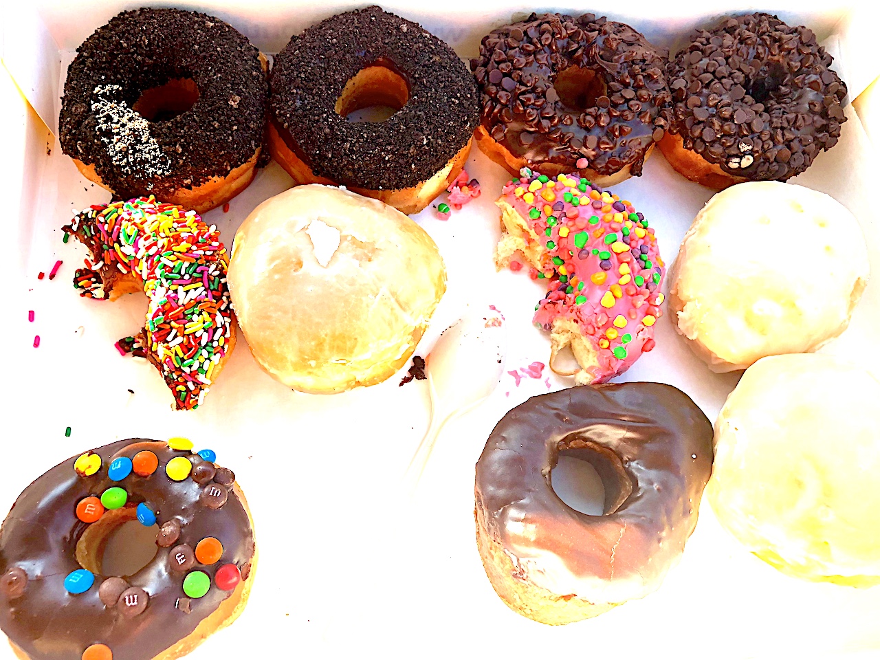 Donut King in Mineolla, FL. 2-day itinerary for families in Gainesville, FL #gainesville #florida #tourofflorida #alachuacounty #gainesvilleFL #universityofflorida #UF #gogators #Gainesvillewithkids #gainesvilleitinerary