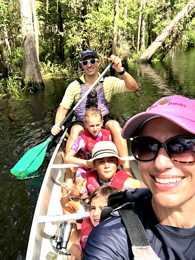 Canoeing in Orlando at Shingle Creek Regional Park #Orlando #Orlandowithkids #CanoeingOrlando #VisitOrlando #VisitKissimmee #OrlandowithKids #NatureOrlando #FamilyTravel