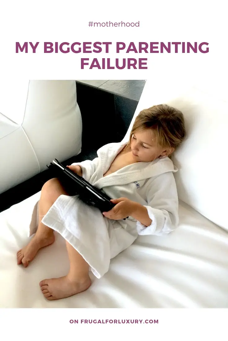 My biggest parenting failure #parenting #ParentingTips #ParentingFail #MomFailure #RaisingKids #noscreenpolicy