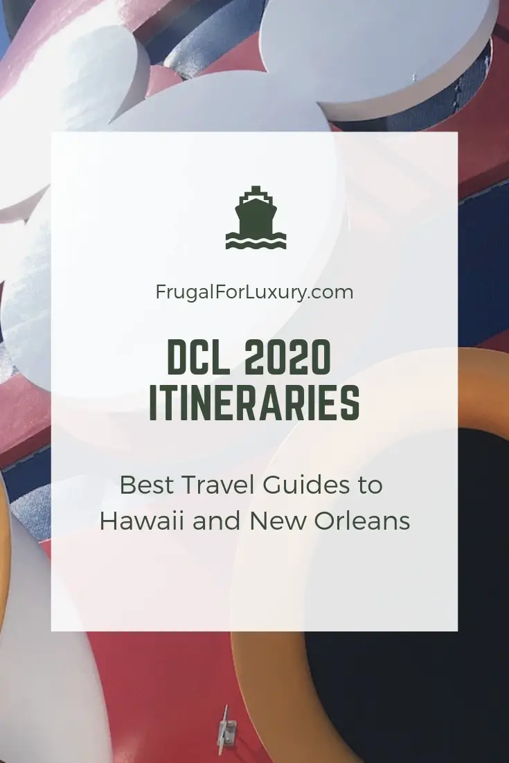 DCL has announced their new 2020 itineraries. They are going back to Hawaii from Vancouver and sailing from New Orleans for the first time ever. Get inspiration from travel bloggers on what each destination holds for you! | DCL | Hawaii Cruise | New Orleans #DisneyCruise #DCL #DisneyCruiseLine #DCL2020 #HawaiiCruise #NewOrleans