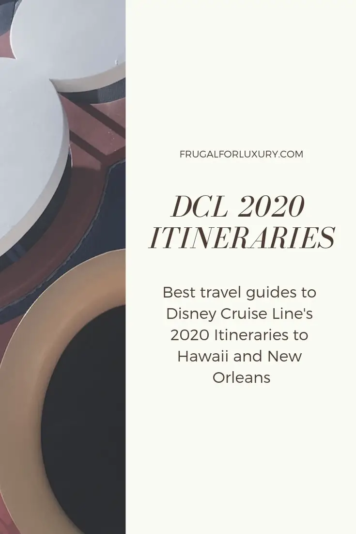 DCL has announced their new 2020 itineraries. They are going back to Hawaii from Vancouver and sailing from New Orleans for the first time ever. Get inspiration from travel bloggers on what each destination holds for you! | DCL | Hawaii Cruise | New Orleans #DisneyCruise #DCL #DisneyCruiseLine #DCL2020 #HawaiiCruise #NewOrleans