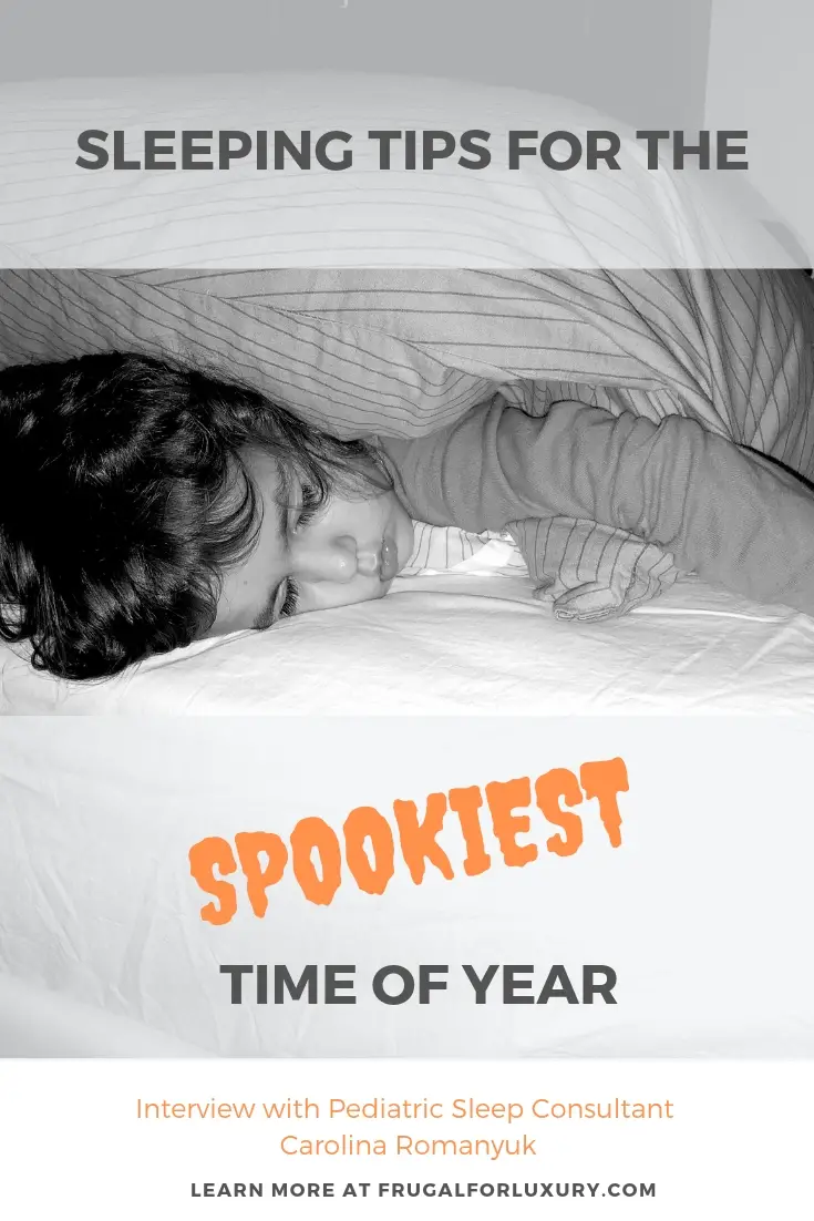 Sleeping Tips from Sleep Expert Carolina Romanyuk for the spookiest time of year | sleeping tips for Halloween and the time change | pediatric sleep consultant | parenting sleep | bedtime routine | bedtime tips | best app for kids | best app to go to sleep | moshi twilight app| #parenting #parentingtips #bettersleep #babysleep #sleepingmethods #moshitwilight #makebedtimeadream #lifesaver