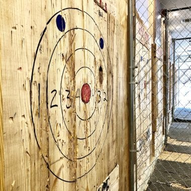 A New Kind of Fun for the Experience-Seeker in Orlando, FL | Axe Throwing | Thrill, Experience, and Competition | Throw Axes in Orlando, FL | Orlando Fun and Activities | Visit Orlando | #axethrowing #orlando #orlandofun #visitorlando #familytravel #orlandotravel #orlandotips #orlandoblogger #travelblog #Travelblogger