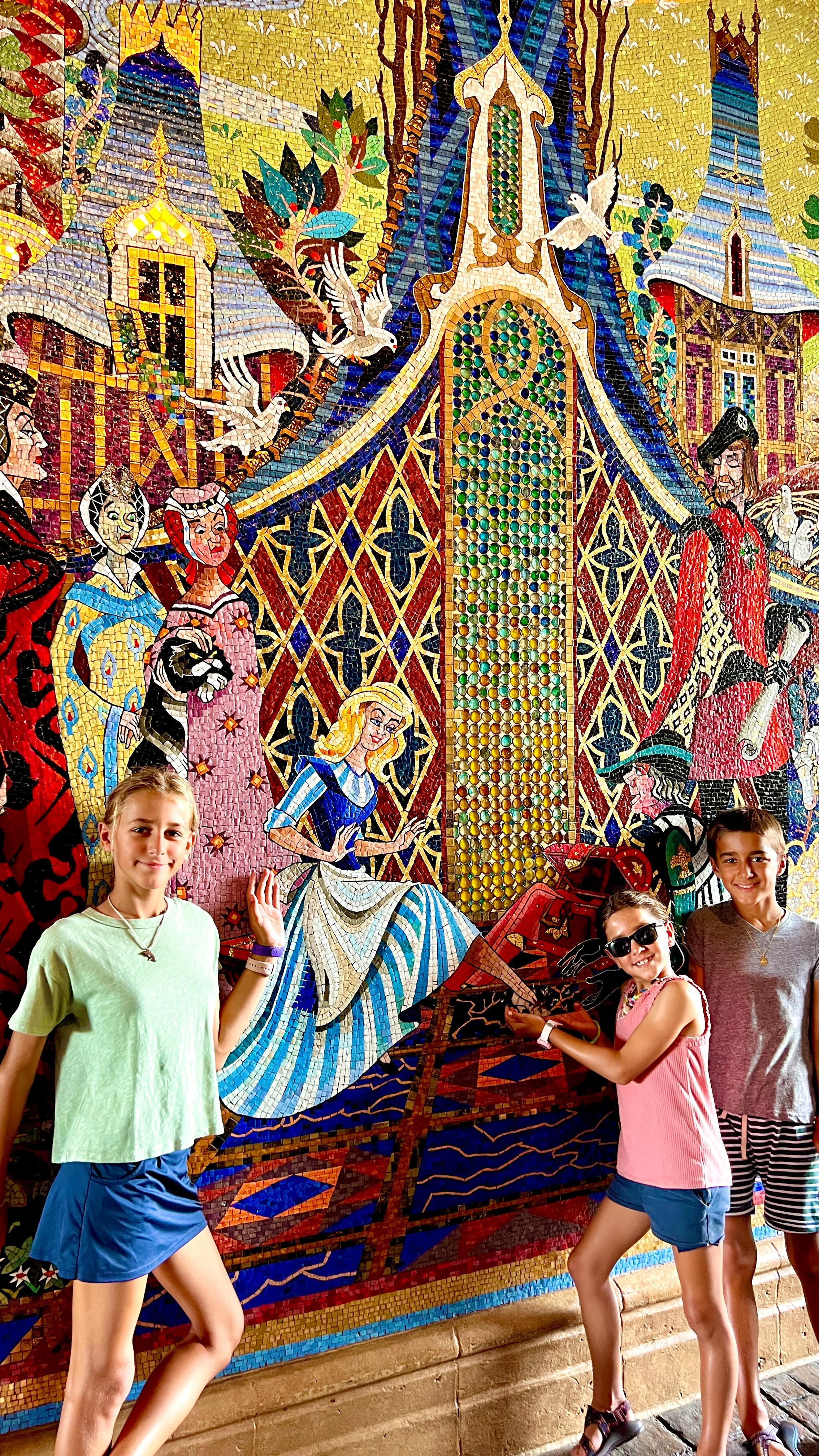 𝐒𝐡𝐚𝐫𝐞 𝐲𝐨𝐮𝐫 𝐃𝐢𝐬𝐧𝐞𝐲 𝐭𝐢𝐩! ⁣
⁣
Did you know you can walk through Cinderella’s castle and take photos of some of the most incredible Disney mosaics? ⁣
⁣
𝘋𝘪𝘥 𝘺𝘰𝘶 𝘬𝘯𝘰𝘸 𝘸𝘩𝘦𝘳𝘦 𝘦𝘭𝘴𝘦 𝘺𝘰𝘶 𝘤𝘢𝘯 𝘴𝘦𝘦 𝘪𝘮𝘱𝘳𝘦𝘴𝘴𝘪𝘷𝘦 𝘮𝘰𝘴𝘢𝘪𝘤𝘴 𝘢𝘵 𝘋𝘪𝘴𝘯𝘦𝘺 𝘞𝘰𝘳𝘭𝘥? ⁣
⁣
#cinderella #cinderellascastle #disneyworld #disneyworldorlando #wdw #wdw50 #waltdisneyworld #disneytips #disneytipsandtricks #disneycreators @disneyparks #magickingdom #magickingdompark