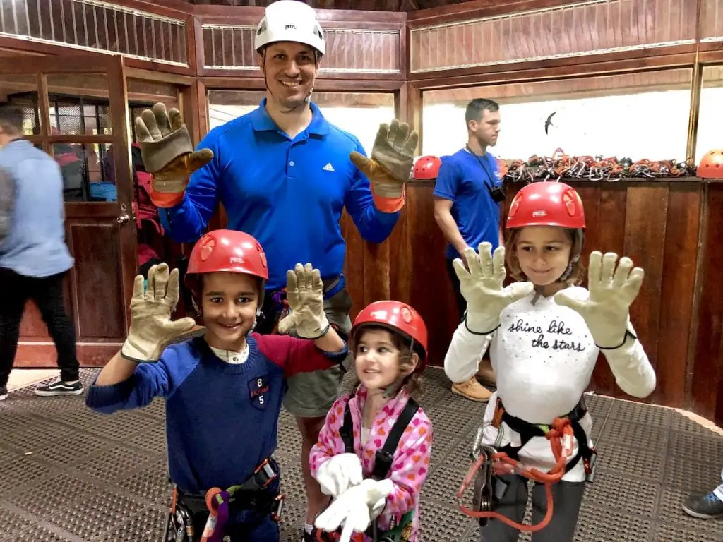 Zip Lining and Hanging Bridges with Kids in Monteverde, Costa Rica | Zip lining with kids | Selvatura Adventure Park | Costa Rica with kids | Suspension bridges | #costarica #costaricawithkids #suspensionbridges #ziplining #zipliningwithkids #costaricazipline