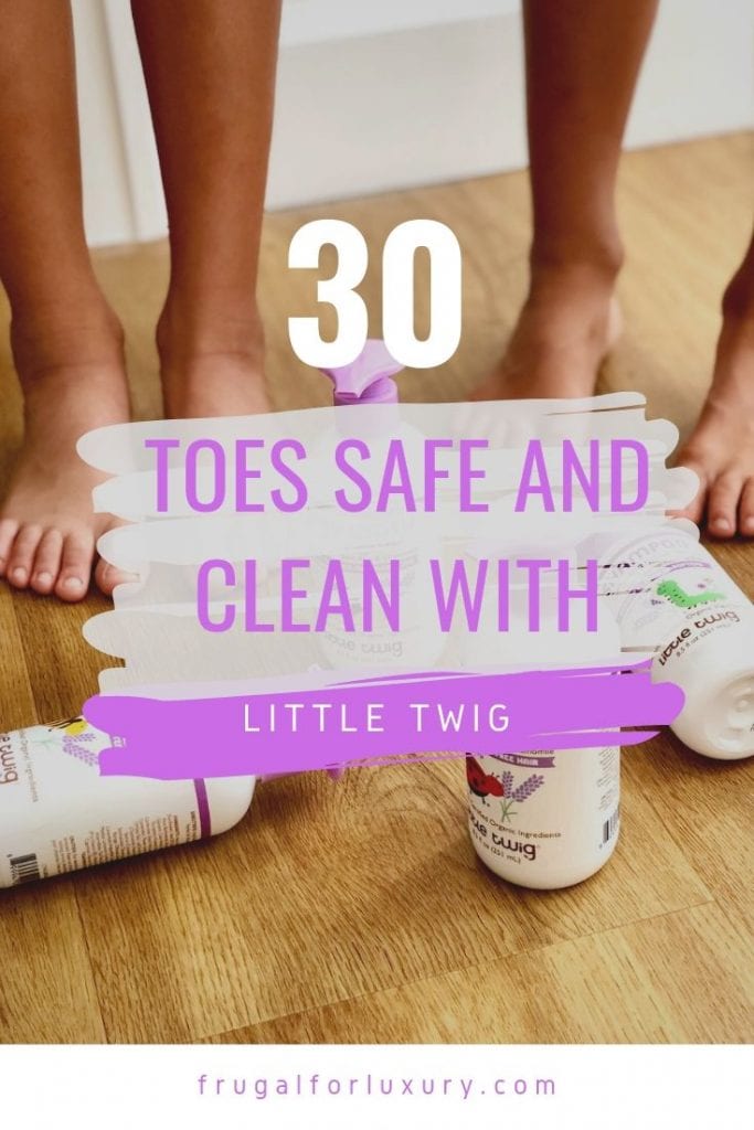 How I Keep 30 Toes And 3 Heads Clean And Safe - With Little Twig | Safe and Natural Care Products For Babies and Kids | All Natural Soaps For Kids | Safe home cleaning products | baby-safe and children-safe bath and body products | #littletwig #naturalbodycare #safeforkids #safesoapsforkids #naturalcleaningproducts #lavender @frugalforluxury