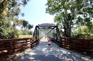 Biking The West Orange Trail with Kids