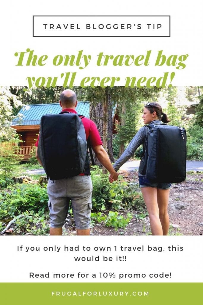 The Only Travel Bag You'll Ever Need - NOMATIC travel bag | Smart travel bag | Best travel bag for long term travel | Best carry on | Travel tips | Packing tips | Smartest 40L travel bag | Packing cubes | Smart travel tips | Nomatic 40L travel bag | Nomatic promo code | #travelbag #40Ltravelbag #nomatic #nomatictravelbag #promocode #nomaticpromocode #traveltips #travelblogger #familytravel