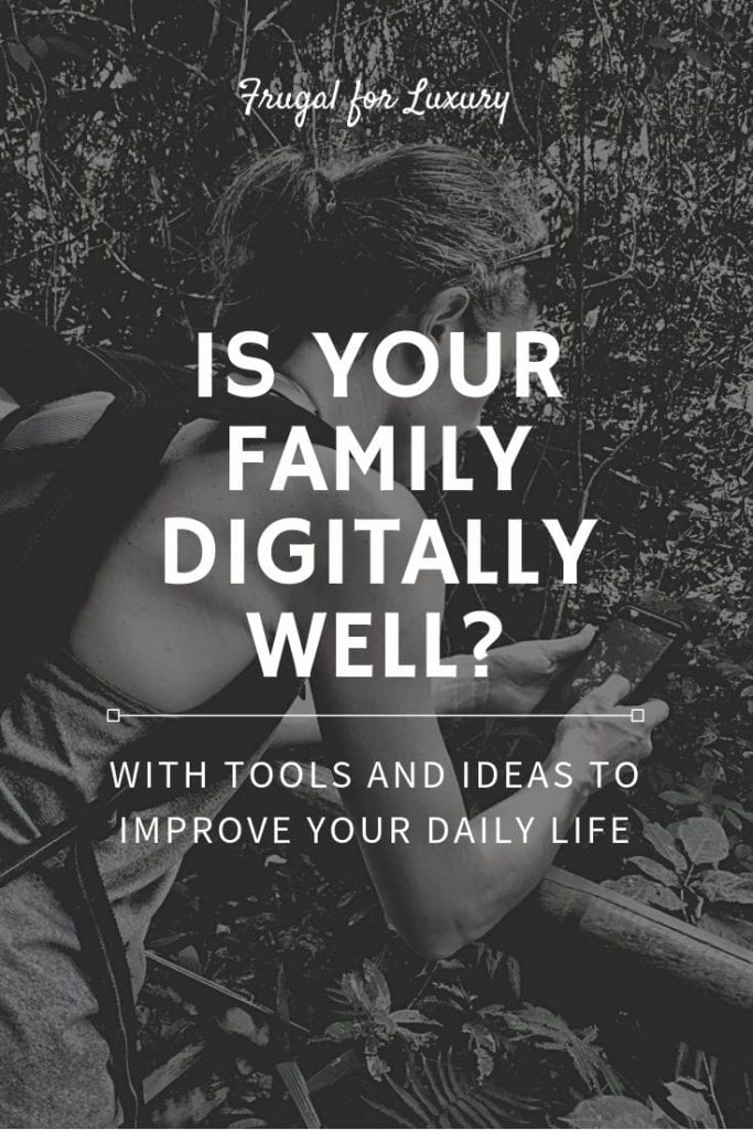 How to find wellness in your digital family life? | Tips to balance technology for families. | How to disconnect more often? | How to unplug for families | Tips and tools to get off of electronics. Google's Digital Wellbeing | #digitalwellbeing #google #unplugging #familytips #parenting 
