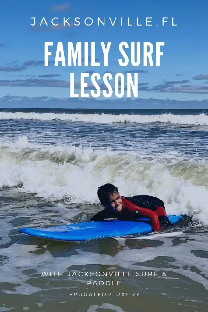 Family Surf Lesson In Jacksonville, FL | What to expect in surf lesson | Private surf lesson | Jacksonville Surf and Paddle | Kids surf lesson | North Florida | Travel Blogger | Visit Jacksonville | #visitjacksonville #onlyinjax #jacksonvillesurfandpaddle #surflesson #familysurfing #surfsup #kidssurflesson