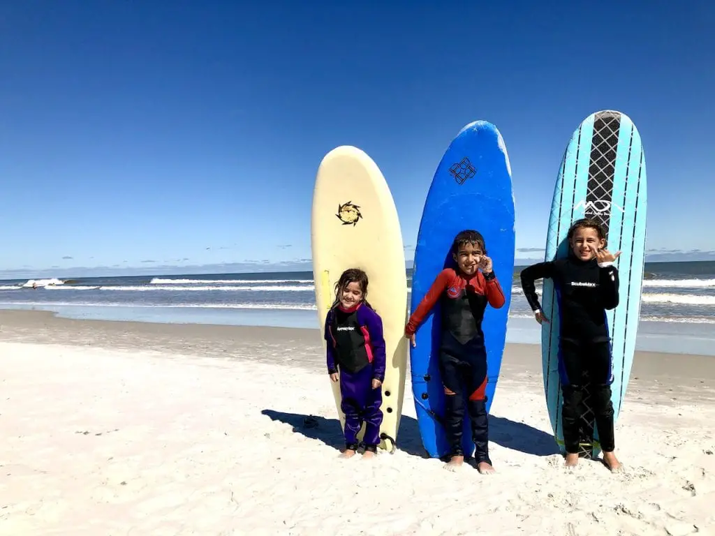 Family Surf Lesson In Jacksonville, FL | What to expect in surf lesson | Private surf lesson | Jacksonville Surf and Paddle | Kids surf lesson | North Florida | Travel Blogger | Visit Jacksonville | #visitjacksonville #onlyinjax #jacksonvillesurfandpaddle #surflesson #familysurfing #surfsup #kidssurflesson