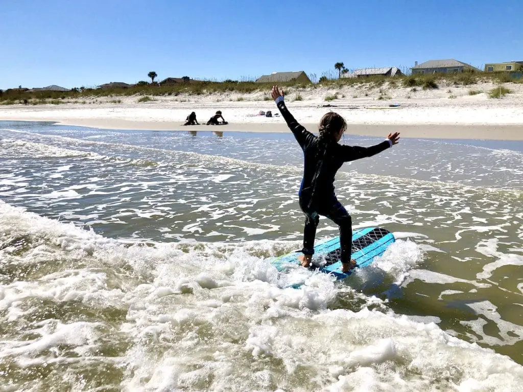 Family Surf Lesson In Jacksonville, FL | What to expect in surf lesson | Private surf lesson | Jacksonville Surf and Paddle | Kids surf lesson | North Florida | Travel Blogger | Visit Jacksonville | #visitjacksonville #onlyinjax #jacksonvillesurfandpaddle #surflesson #familysurfing #surfsup #kidssurflesson