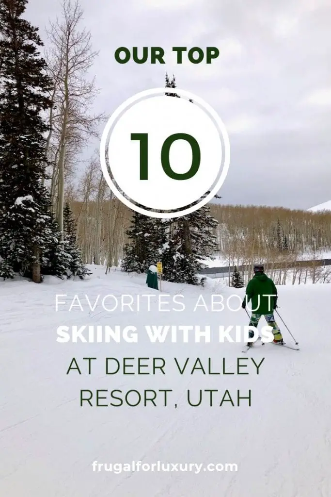 Deer Valley Resort - A Dream Come True For Family Ski | Skiing with kids at Deer Valley | Ski Utah | Family winter vacation to utah | Family ski trip to Utah | Deer Valley luxury family ski | Utah ski | US Travel with kids | #skiutah #deervalley #familytravelblog #luxuryfamilyski #luxuryfamilytravel #utahski #familytravelblog #travelblogger