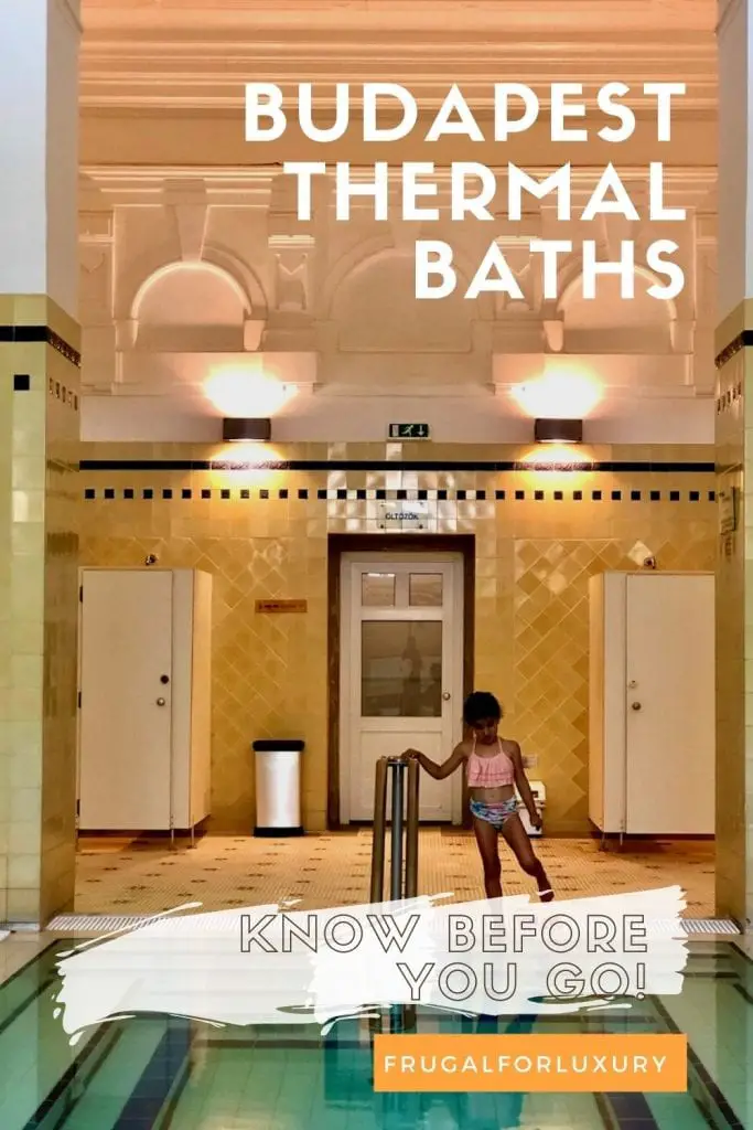 Budapest Thermal Baths With Kids - What To Know Before You Go | Lukacs Bath Budapest | Szechenyi Baths | Budapest baths with kids | Budapest thermal pools | Hungary travel | Visit Budapest | Budapest travel blog | Budapest with kids | #budapest #budapestwithkids #visitbudapest #budapestthermalbaths #szechenyibaths #lukacsbaths #visithungary