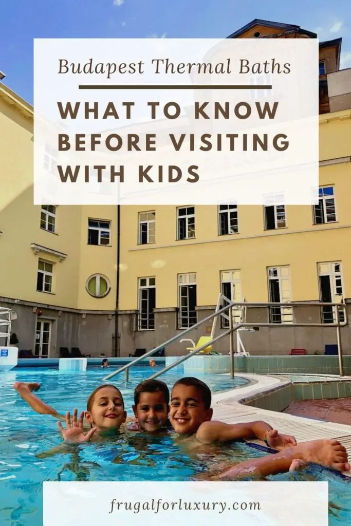 Budapest Thermal Baths With Kids - What To Know Before You Go | Lukacs Bath Budapest | Szechenyi Baths | Budapest baths with kids | Budapest thermal pools | Hungary travel | Visit Budapest | Budapest travel blog | Budapest with kids | #budapest #budapestwithkids #visitbudapest #budapestthermalbaths #szechenyibaths #lukacsbaths #visithungary