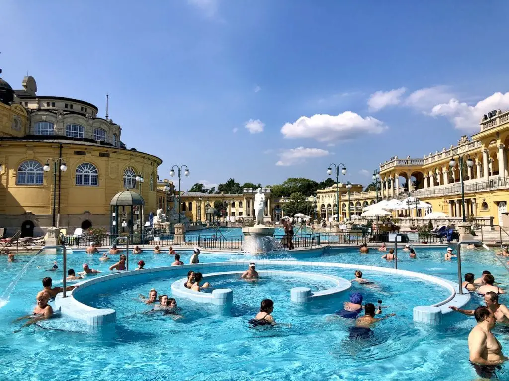Budapest Thermal Baths With Kids - What To Know Before You Go | Lukacs Bath Budapest | Szechenyi Baths | Budapest baths with kids | Budapest thermal pools | Hungary travel | Visit Budapest | Budapest travel blog | Budapest with kids | #budapest #budapestwithkids #visitbudapest #budapestthermalbaths #szechenyibaths #lukacsbaths #visithungary