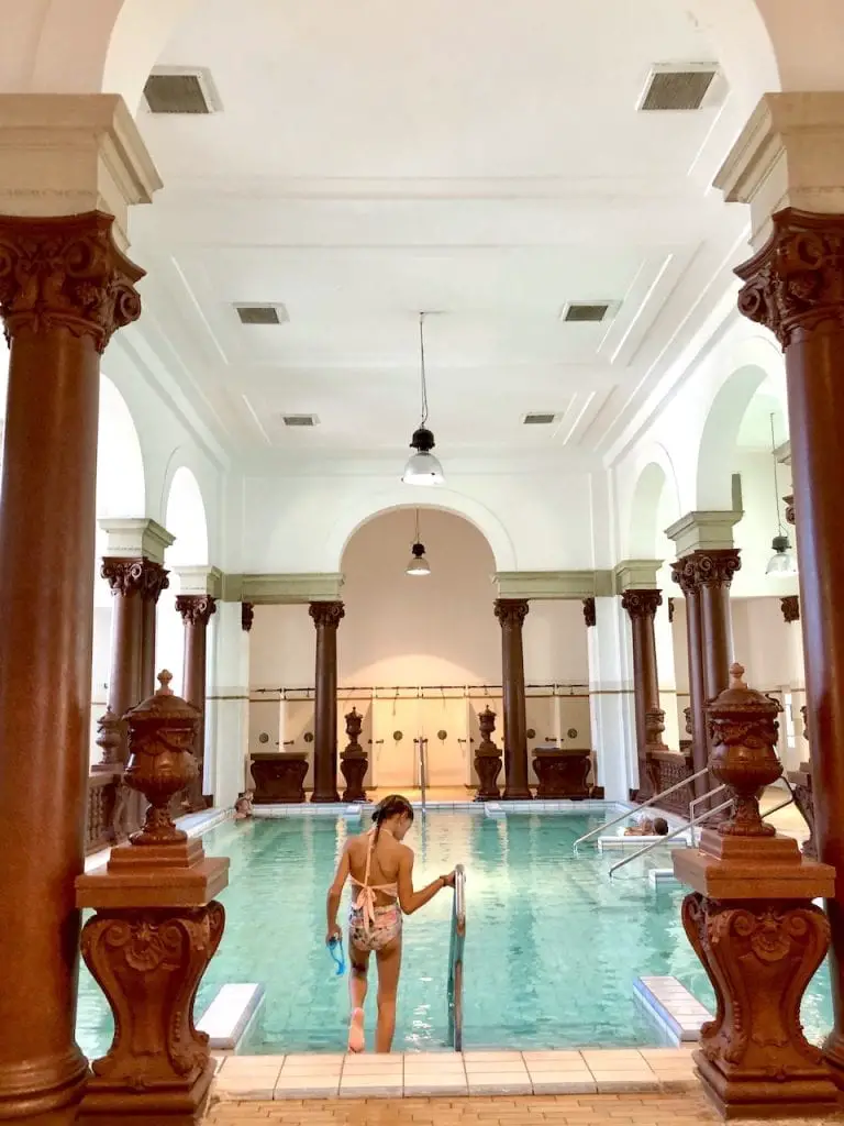 Budapest Thermal Baths With Kids - What To Know Before You Go | Lukacs Bath Budapest | Szechenyi Baths | Budapest baths with kids | Budapest thermal pools | Hungary travel | Visit Budapest | Budapest travel blog | Budapest with kids | #budapest #budapestwithkids #visitbudapest #budapestthermalbaths #szechenyibaths #lukacsbaths #visithungary