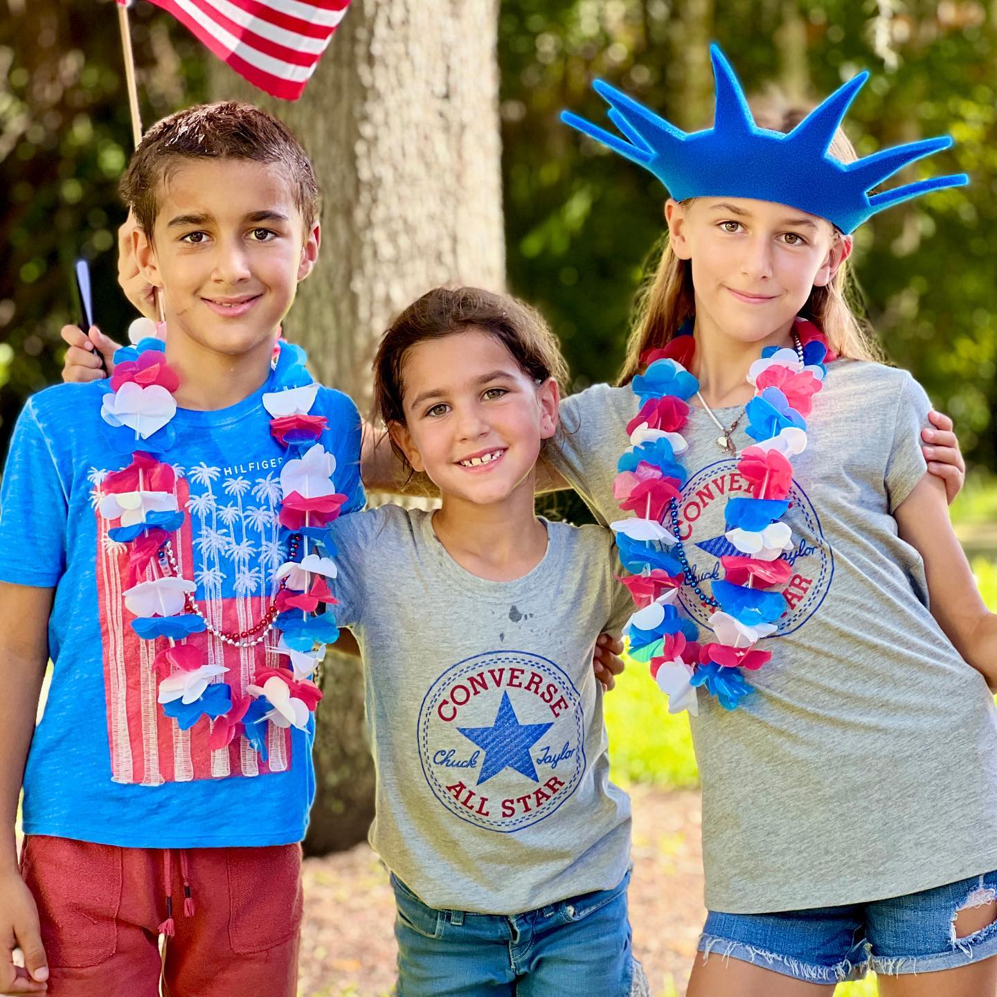 HAPPY 4TH!⁣
💙🤍❤️⁣
I hope everyone had a fun-filled day and found a little bit of normalcy back this year. ⁣
⁣
🎇 After two years without, our little town hosted its yearly fireworks, and for a moment, life felt normal. ⁣
⁣
☀️ Onto our last month of summer break! School starts in just over a month and we’ll be enjoying the next few weeks as much as we can! ⁣
⁣
🎆 We’re celebrating Mark’s birthday in a fun place this week and we can’t wait to take you with us!!