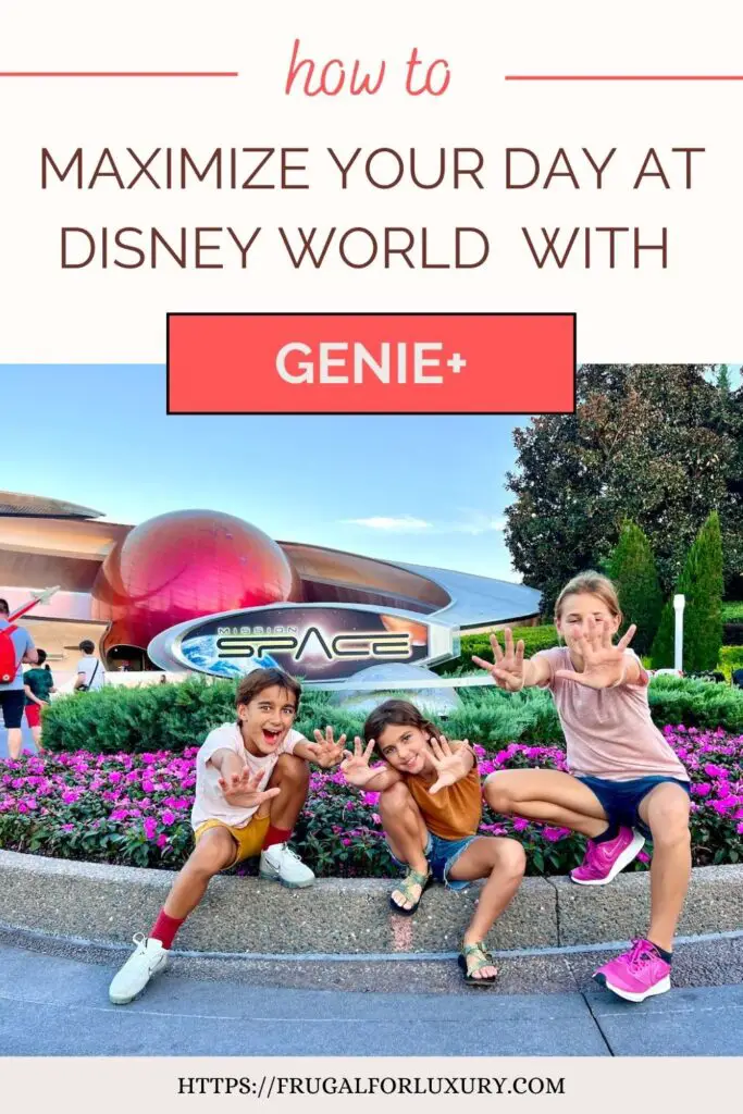 Our best Genie+ tips to maximize your day at Walt Disney World | Is Genie+ worth it | How much does Genie+ cost | When can i purchase Genie+ | How to use Genie+ | Genie+ Walt Disney World | #wdwgenie+ #genie+ #waltdisneyworld #disney #disneyplus #disneyworld